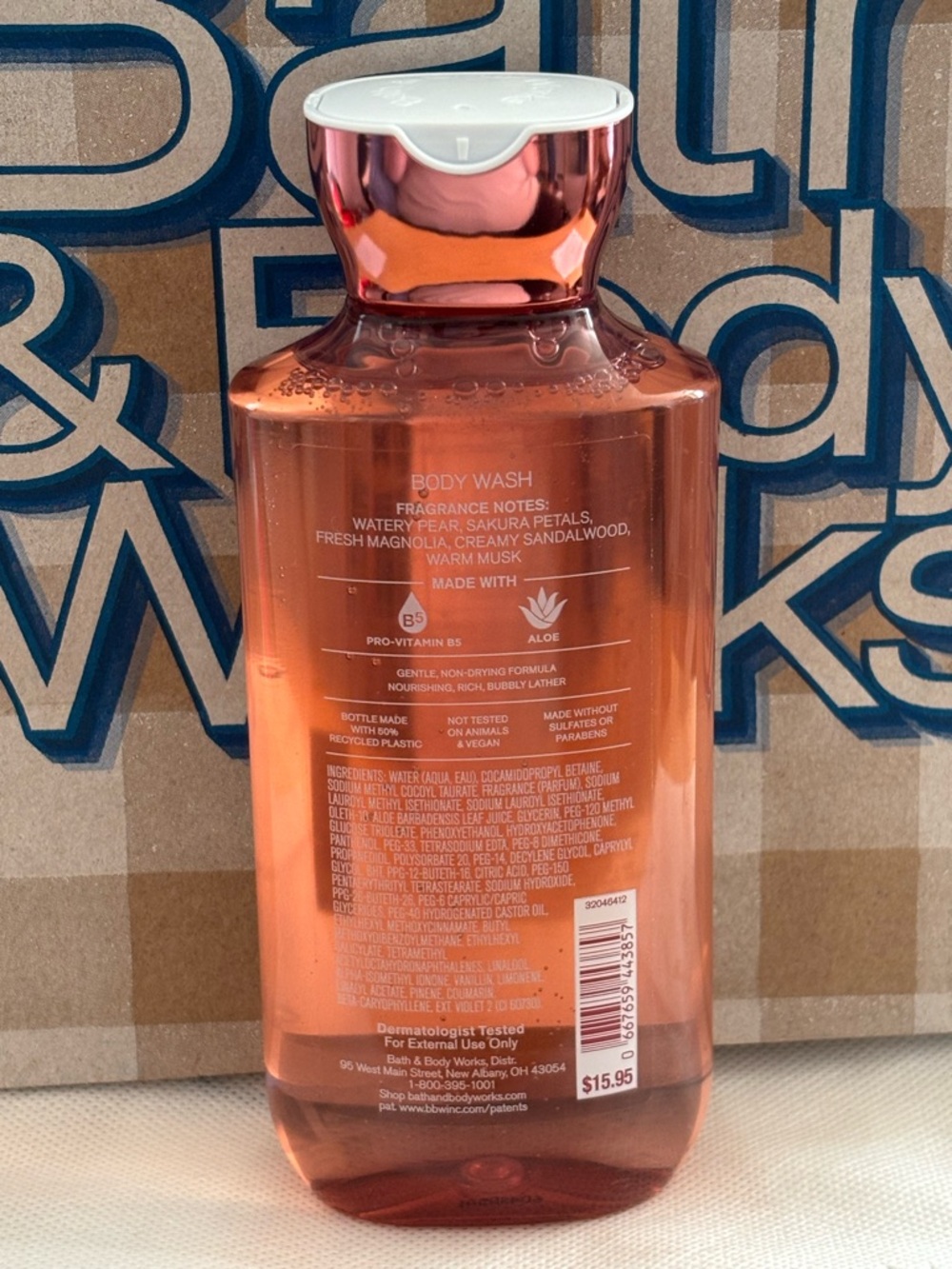 Bath & Body Works Forever Cherry Blossom Body Wash - Picture 2 of 3